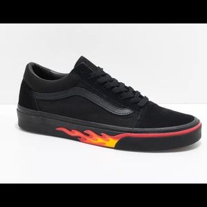 Vans Old Skool Flame Wall